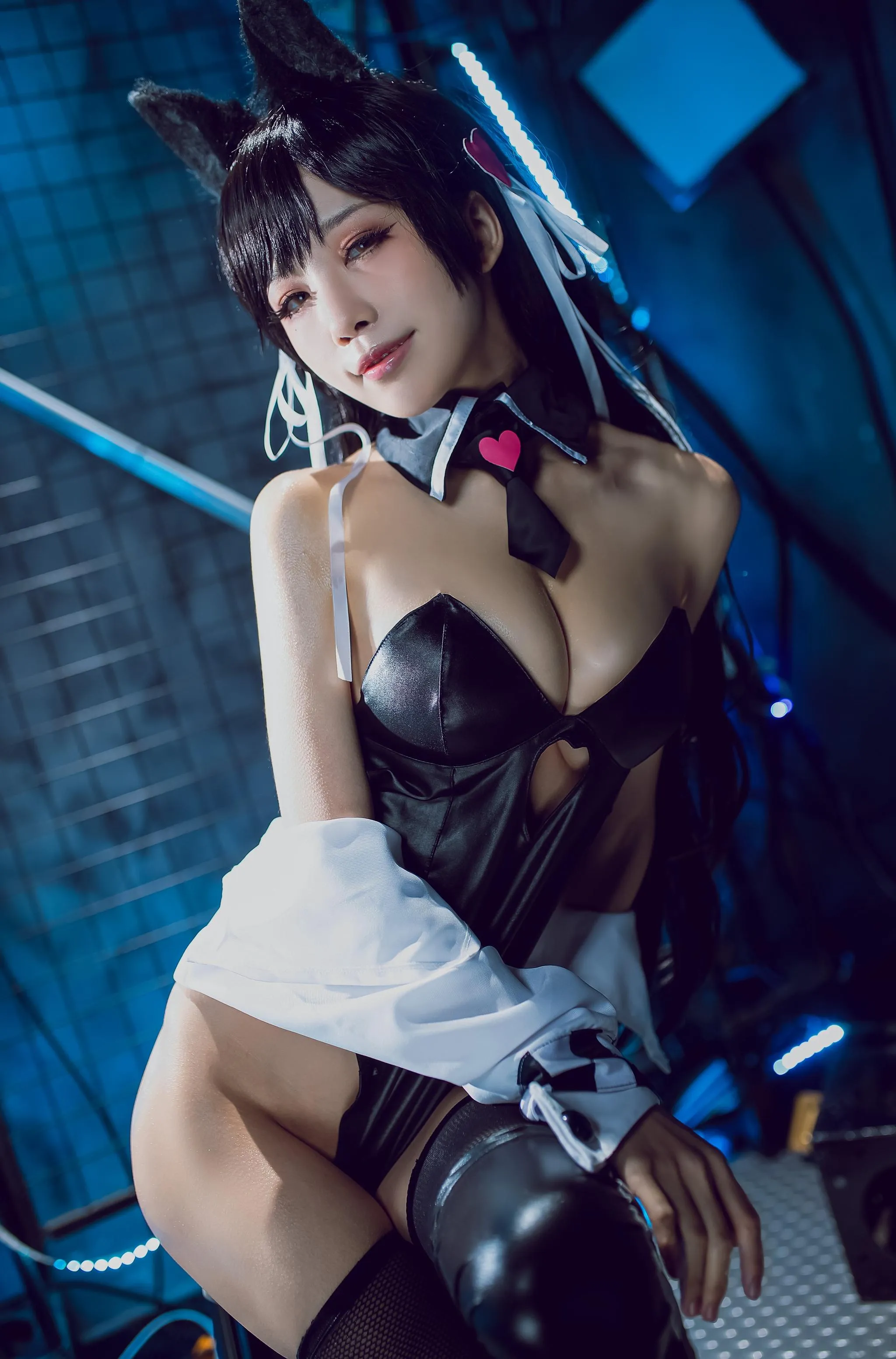 水淼Aqua – NO.47 碧蓝航线 爱宕犬 同人机车 [40P]插图3